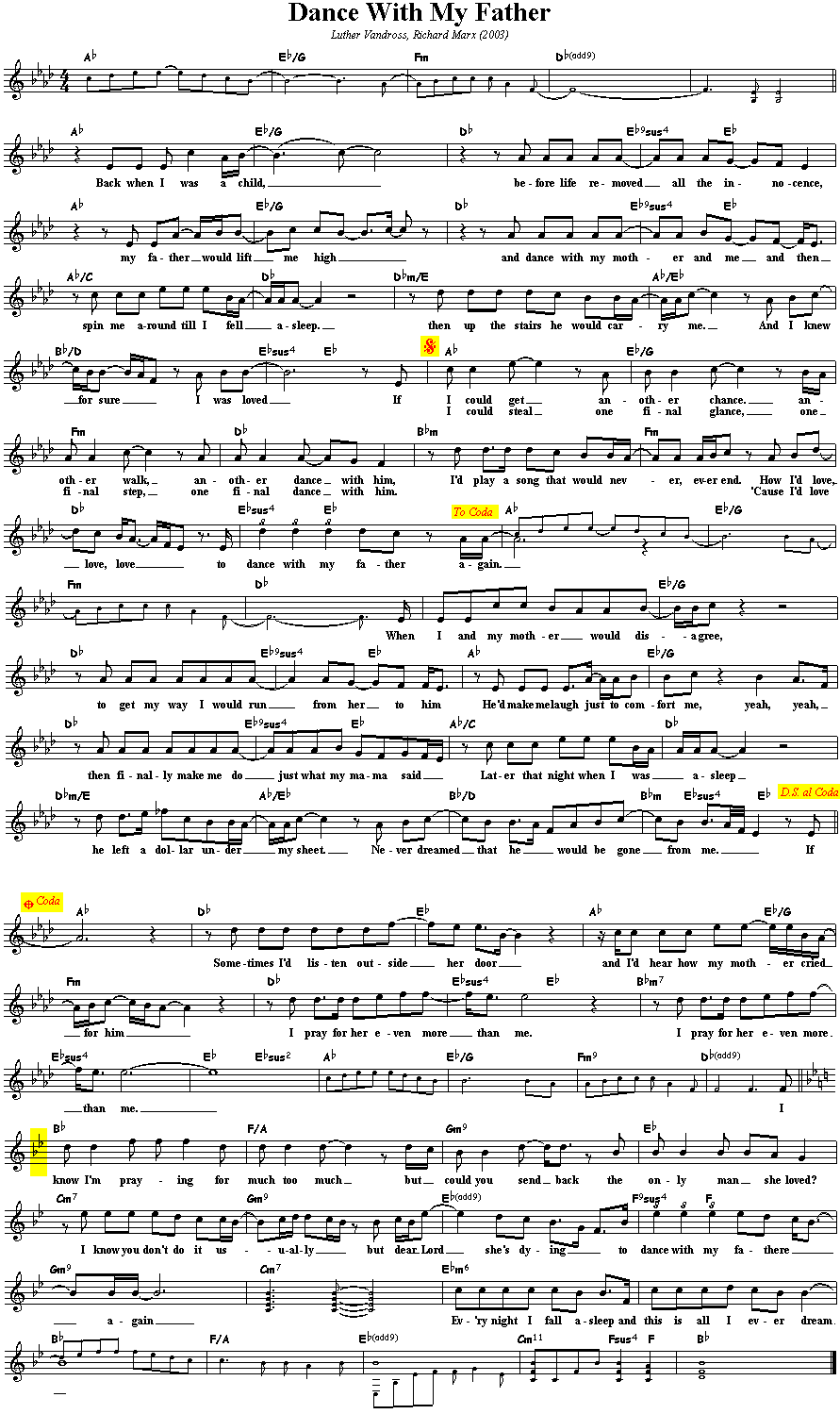 Dance With My Father